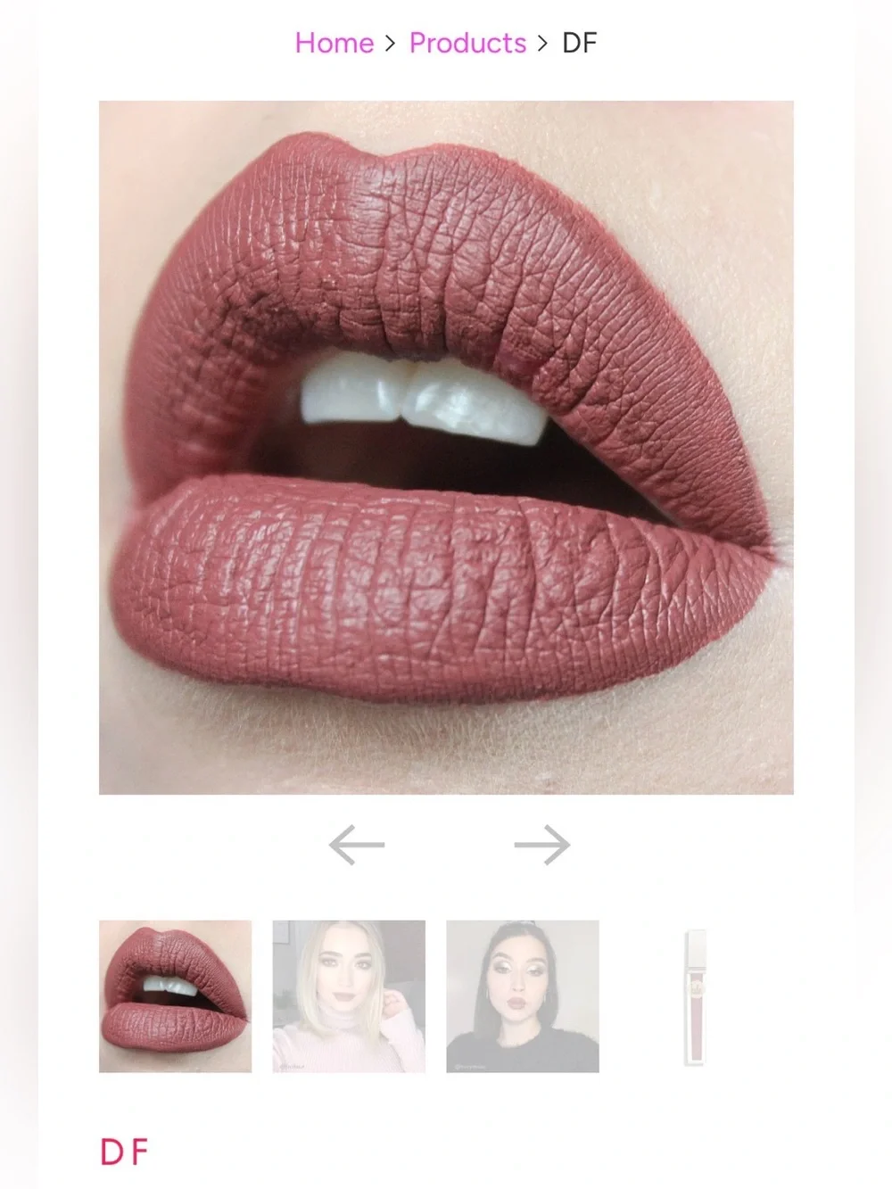 NIB Hola Neon Velvet Liquid Lipstick - Shade DF | NWT Full Size